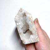 Druzy Quartz Tower