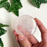 Rose Quartz Disk