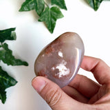 Flower Agate Palmstone