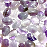 10 Oval Amethyst Cabochons