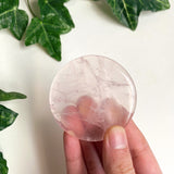 Rose Quartz Disk