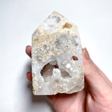 Druzy Quartz Tower