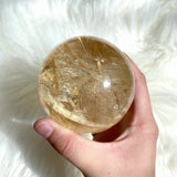 Yellow Honey Calcite Sphere