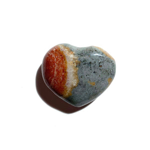 Polychrome Jasper Heart