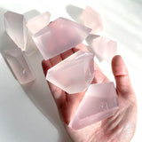 Large Ice Rose Quartz Freeform