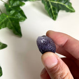 Purple Fluorite Hedgehog Carving