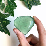 Green Fluorite Heart