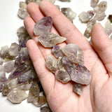 Mini Raw Rutilated Amethyst/Quartz Points