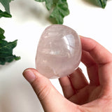 Star Rose Quartz Palmstone