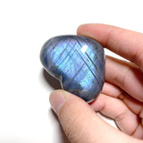 Mermaid Flash Labradorite Heart