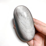 Silver Sheen Obsidian Palmstone