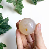 Beige Agate Sphere