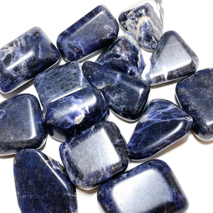 Small Flashy Sodalite Tumble