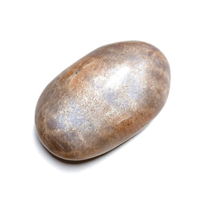 Flashy Peach Moonstone Palmstone