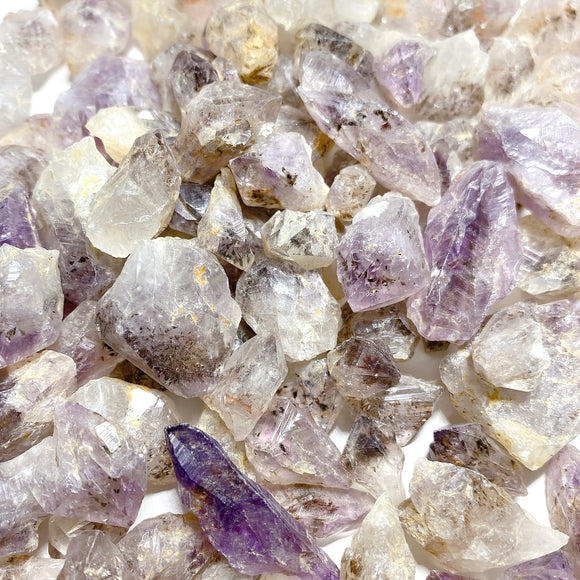 Mini Raw Rutilated Amethyst/Quartz Points