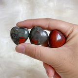 Small Bloodstone Jasper Heart