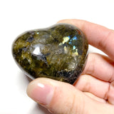 Labradorite Heart