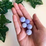 Small Blue Lace Agate Sphere