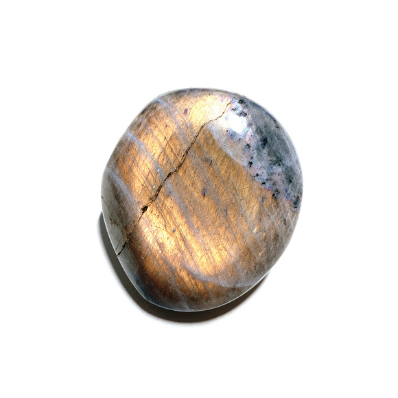 Orange Labradorite Palmstone