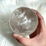 Light Honey Calcite Sphere