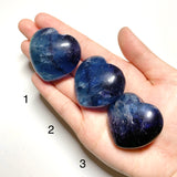 Blue Fluorite Heart