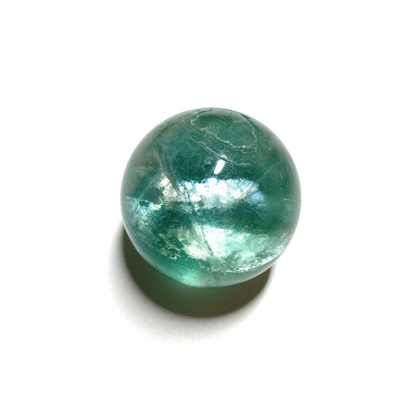 Green Fluorite Sphere