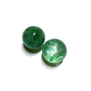 Small Green Fluorite Spheres