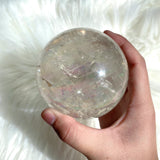 Light Honey Calcite Sphere