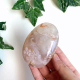 Flower Agate Palmstone