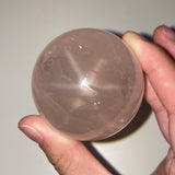 Star Rose Quartz Sphere